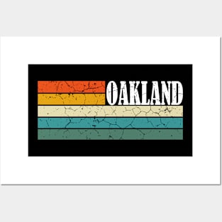 Oakland, Retro Oakland Posters and Art